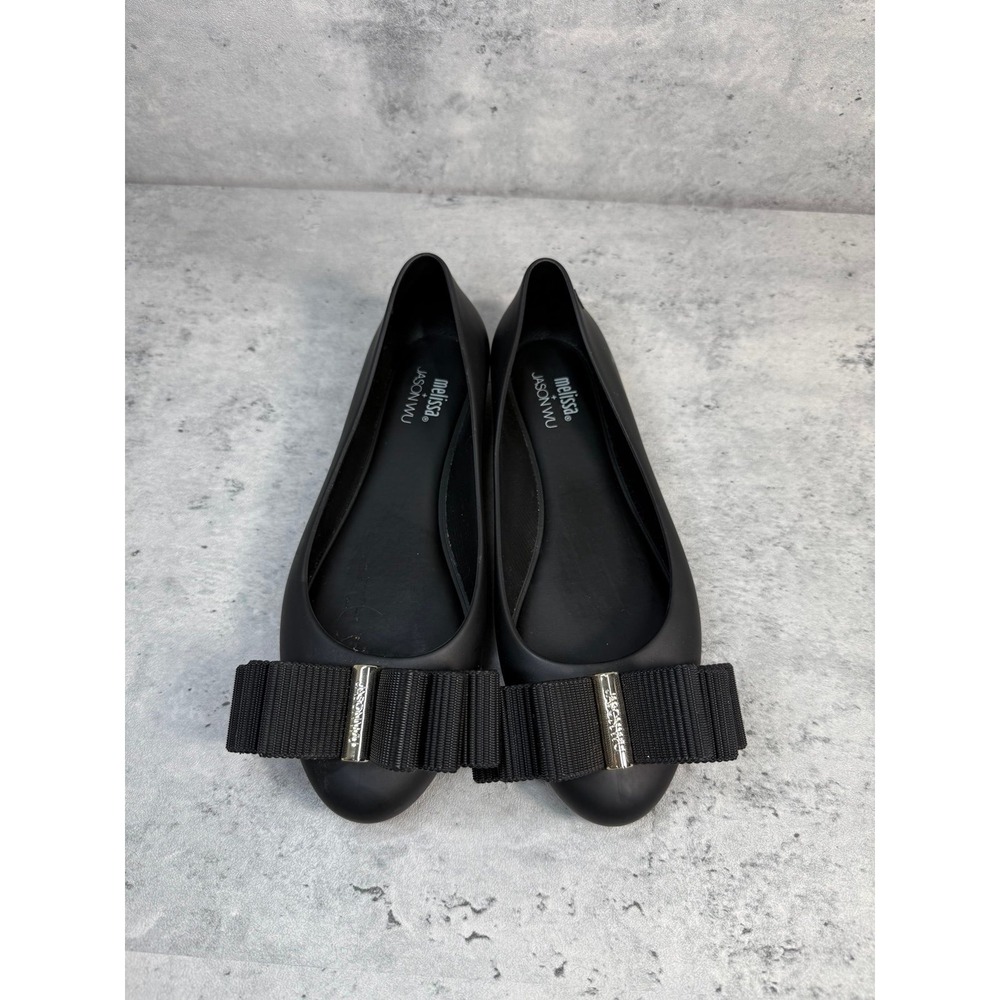 Melissa & Jason Wu black flats size 5 women's